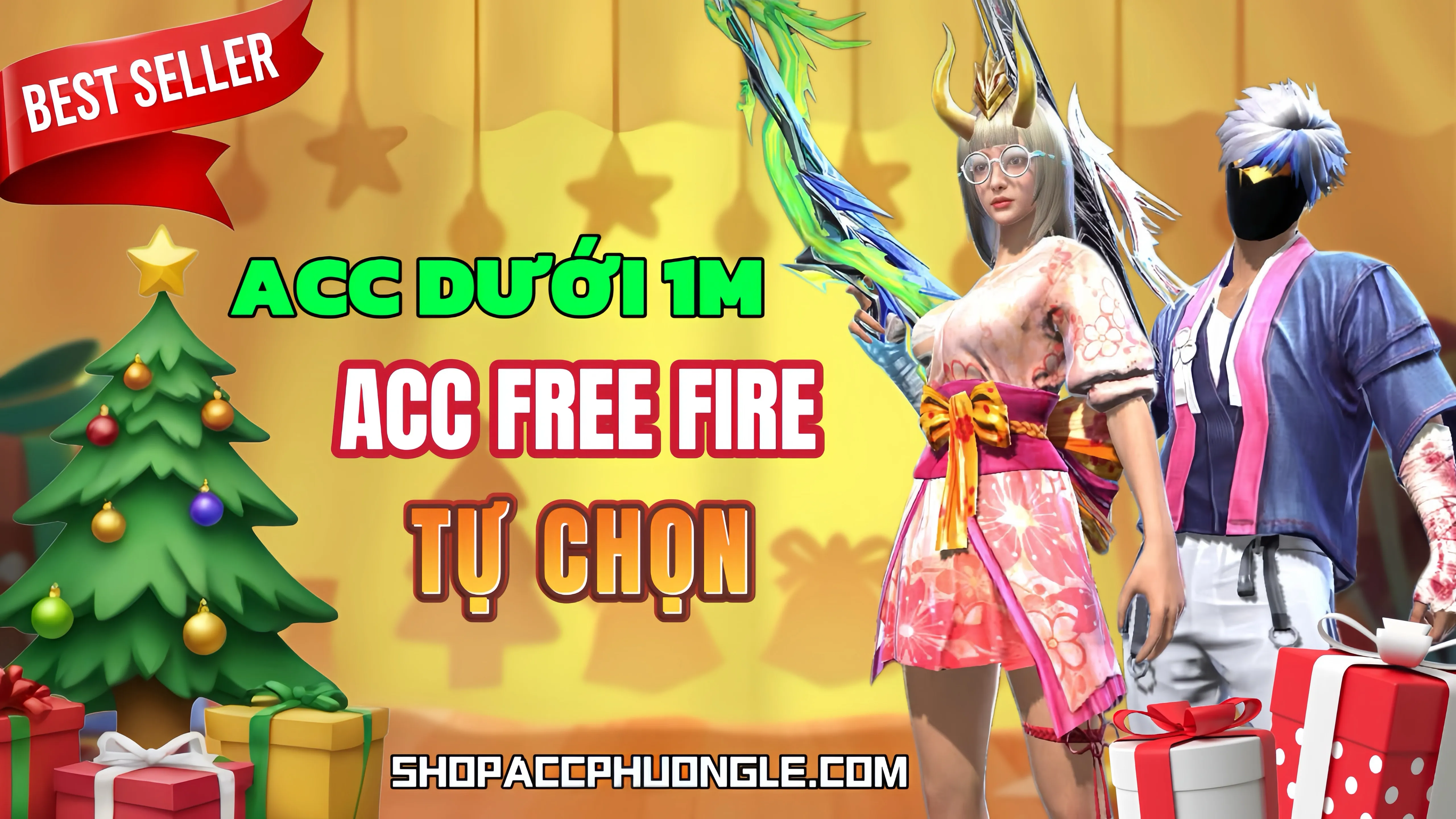 ACC FREE FIRE DƯỚI 1M