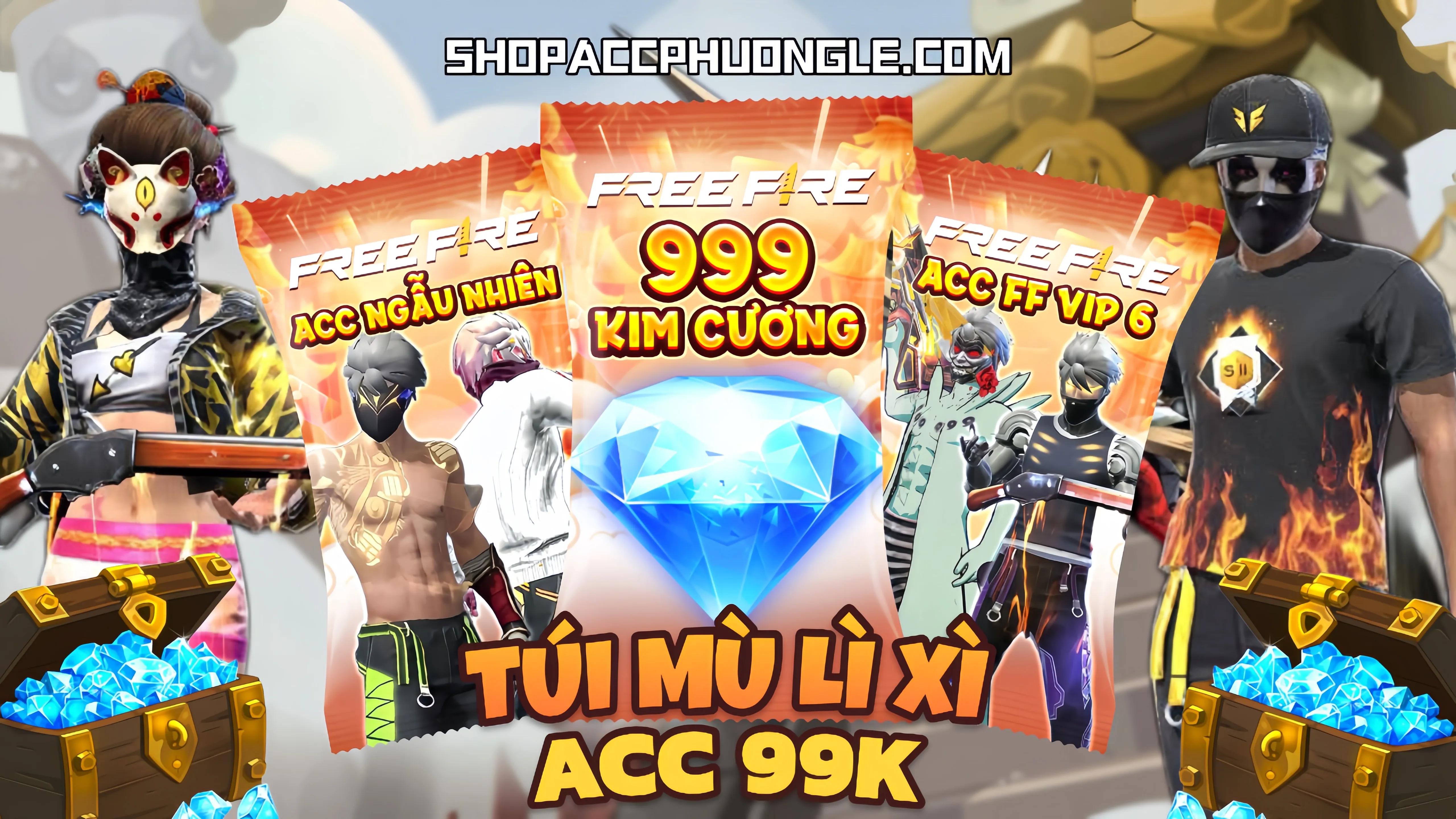 TÚI MÙ LÌ XÌ ACC 99K