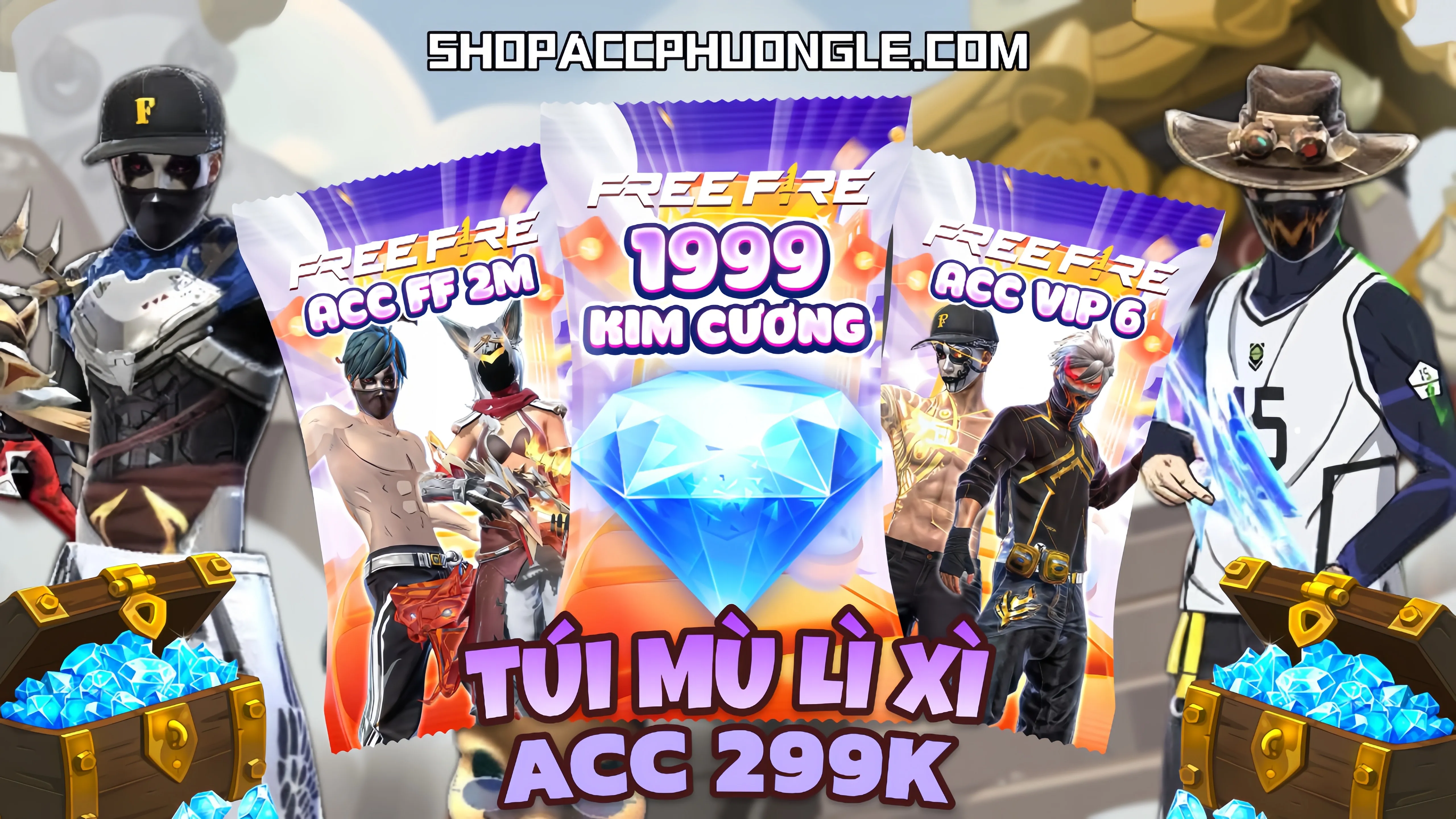TÚI MÙ LÌ XÌ ACC 299K