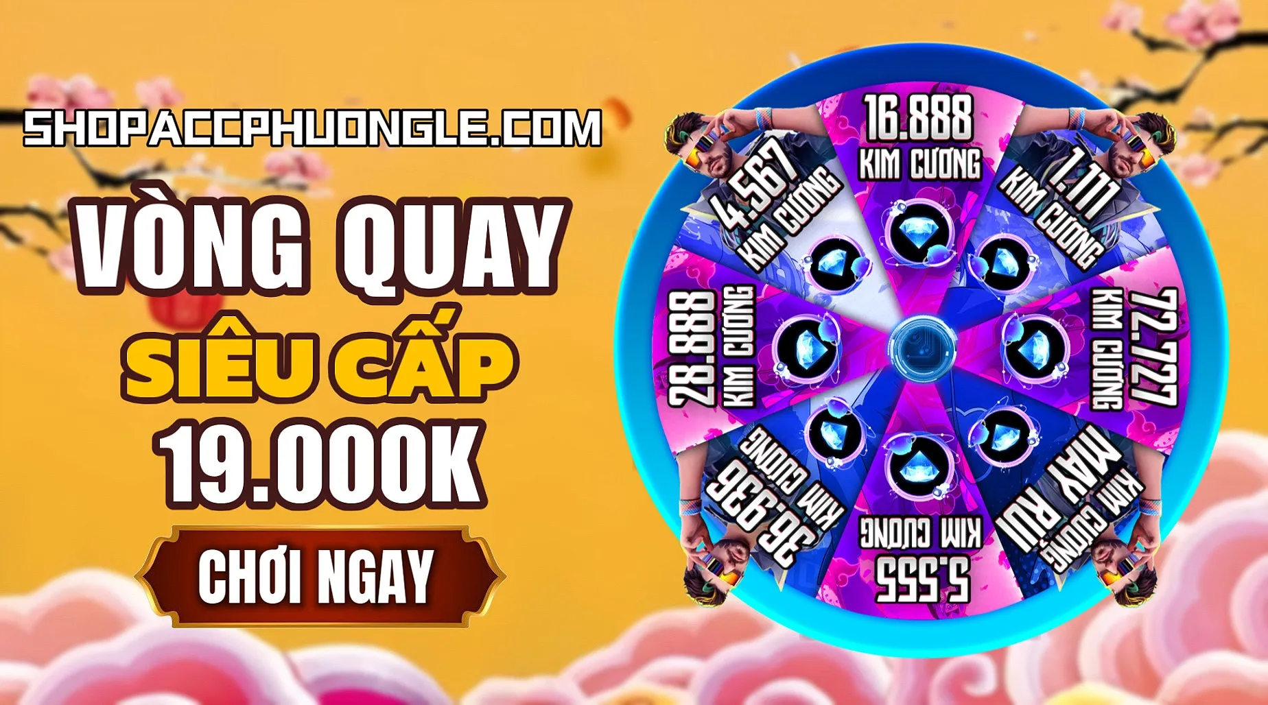 VÒNG QUAY SIÊU CẤP