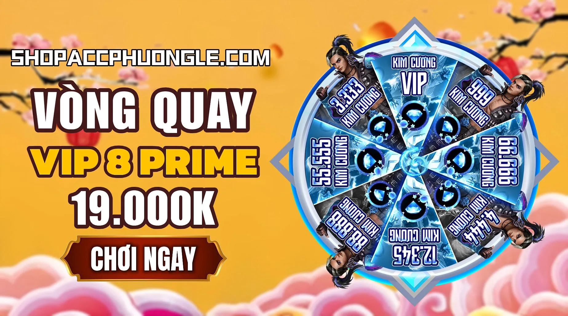 VÒNG QUAY VIP 8